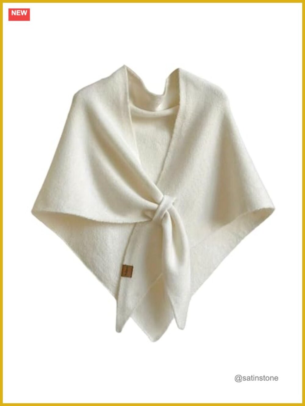 Women's Knit Triangle Shawl Wrap Pashmina Shoulder Scarf
